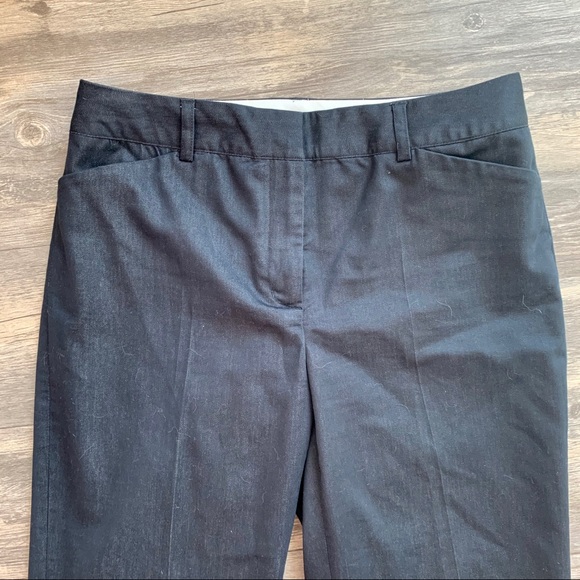 Black Cropped Pants Size 6 - Picture 2 of 7